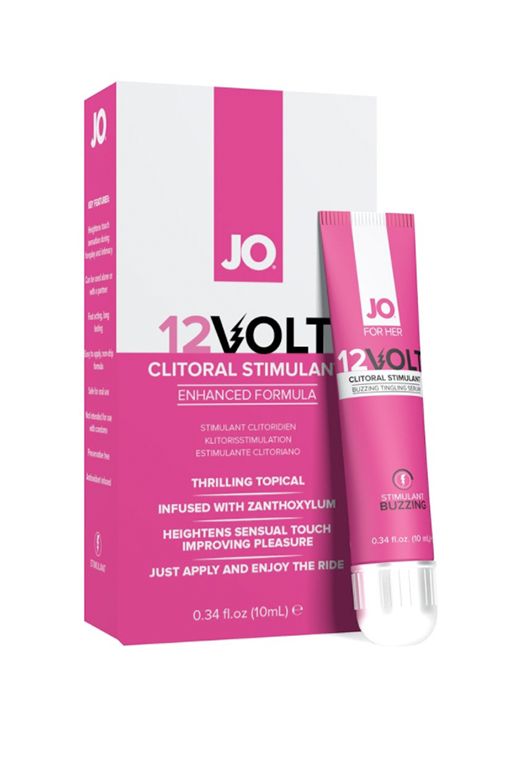 Возбуждающая сыворотка мощного действия JO Clitoral Volt 12V - 10 мл.