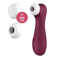 Satisfyer Pro 2 Generation 3 Вакуумно-волной стимулятор клитора с управлением через приложение, бордовый