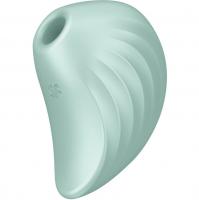 Вакуумно волновой стимулятор с вибрацией Satisfyer Pearl Diver, мятный